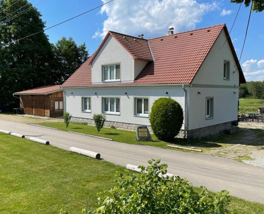 U Rybnika Smrcna Hotel Nová Bystřice Bagian luar foto