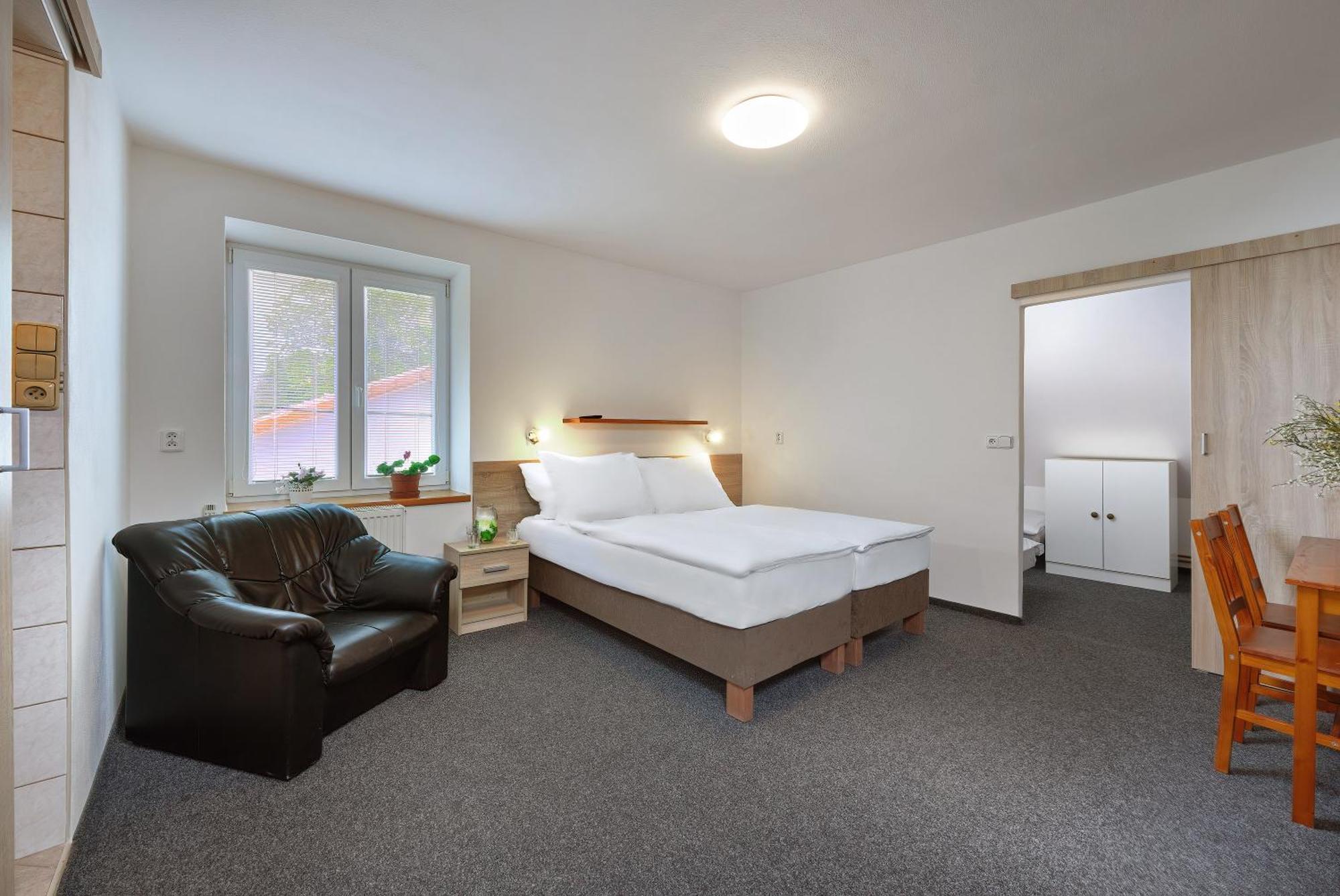 U Rybnika Smrcna Hotel Nová Bystřice Bagian luar foto
