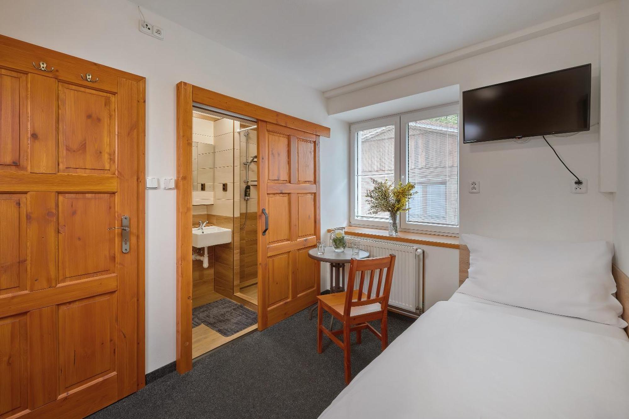 U Rybnika Smrcna Hotel Nová Bystřice Bagian luar foto