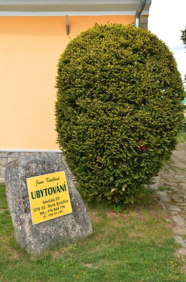U Rybnika Smrcna Hotel Nová Bystřice Bagian luar foto